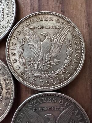 Morgan Silver Dollars (Lot of 7) 1921