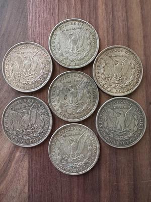 Morgan Silver Dollars (Lot of 7) 1921