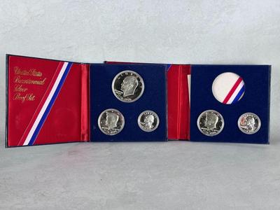 Coins: Bicentennial Silver Proof Sets (2 sets, read description)