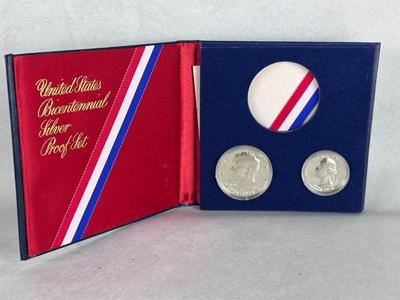 Coins: Bicentennial Silver Proof Sets (2 sets, read description)