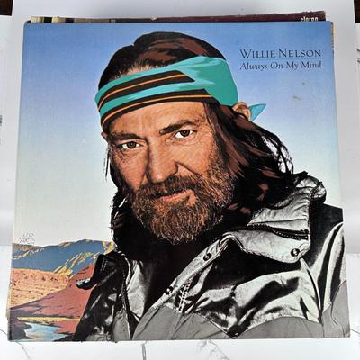 18 Records including Willie Nelson, Beatles, Belafante, etc.