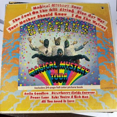18 Records including Willie Nelson, Beatles, Belafante, etc.