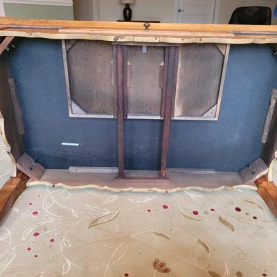 Solid Wood French Style Coffee Table (BD-EL)