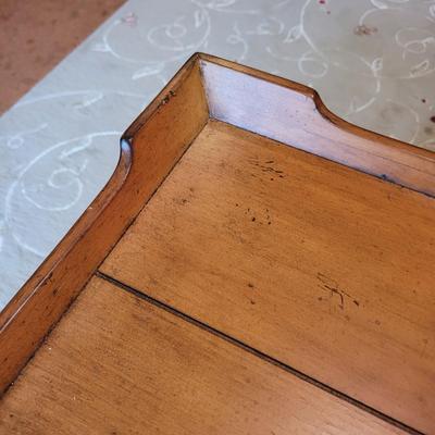 Solid Wood French Style Coffee Table (BD-EL)