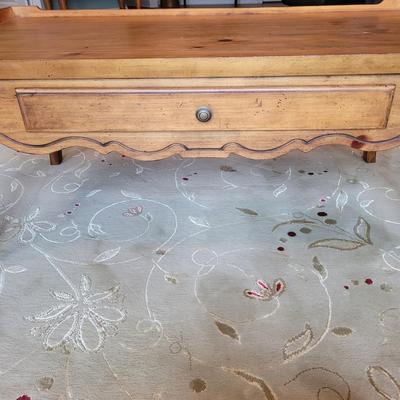 Solid Wood French Style Coffee Table (BD-EL)