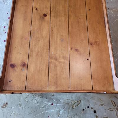 Solid Wood French Style Coffee Table (BD-EL)