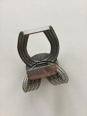 Beautiful unmarked red fashion cuff