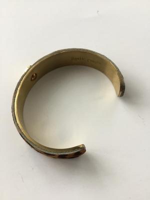 Rustic cuff marked beautiful animal print cuff