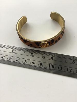 Rustic cuff marked beautiful animal print cuff