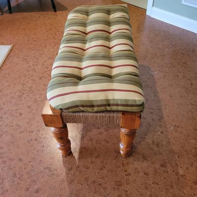 Rush Top Bench with Cushion (BD-EL)