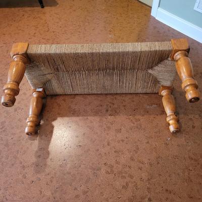 Rush Top Bench with Cushion (BD-EL)