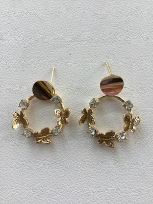 Beautiful butterfly fashion earrings