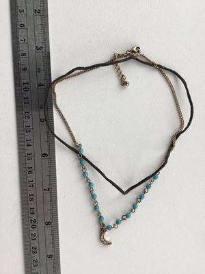 Choker double layer fashion necklace