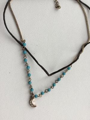 Choker double layer fashion necklace