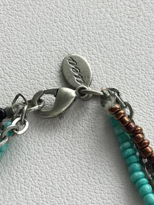 Aeo marked 3 layer fashion necklace