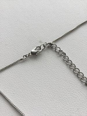 Unmarked rhinestone statement necklace