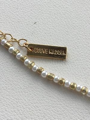 Steve Madden fashion beaded necklace
