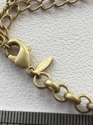 Avon marked blue statement necklace