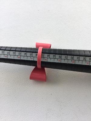 Pink bow fashion ring