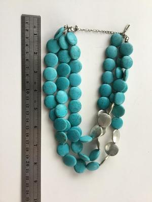 Natasha marked multilayer statement necklace