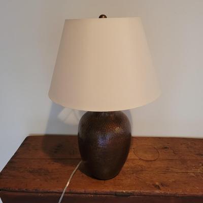 Hammered Metal Lamp (BD-EL)