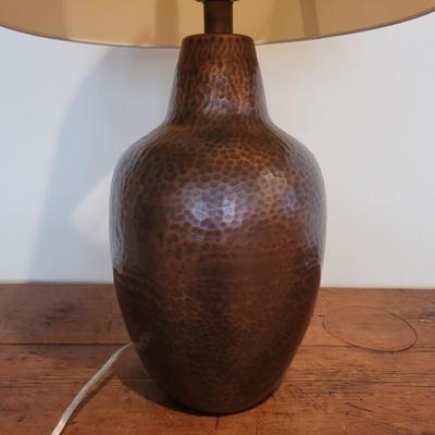 Hammered Metal Lamp (BD-EL)