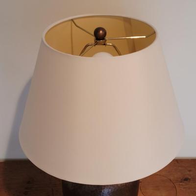 Hammered Metal Lamp (BD-EL)