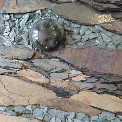 “River Rock” Mosaic by Erika Bell (K-ES)