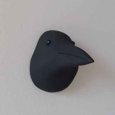 Crow Head Sculpture (K-ES)