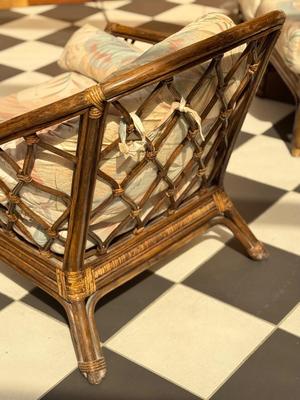 Bamboo Couch and Chair
