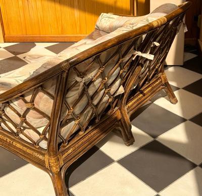 Bamboo Couch and Chair