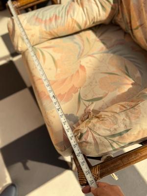 Bamboo Couch and Chair