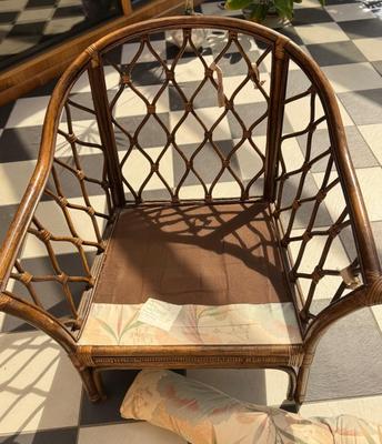 Bamboo Couch and Chair