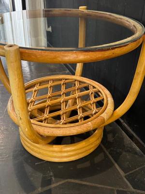 Bamboo Side Table