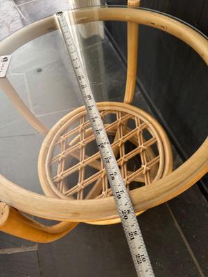 Bamboo Side Table