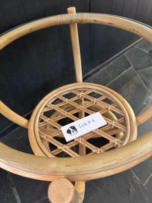 Bamboo Side Table