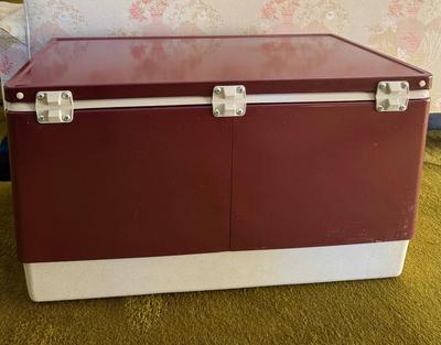 Vintage Coleman Steel Belted 80 Cooler