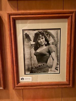 Vintage Framed Print - Gina Lollobridgida