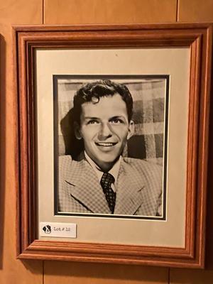 Vinatge Framed Print - Frank Sinatra