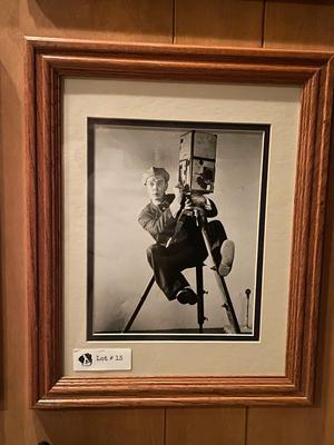 Vinatge Framed Print - Buster Keaton