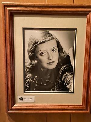 Vintage Framed Print - Bette Davis