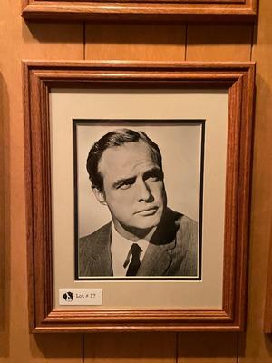 Vintage Framed Art - Marlon Brando