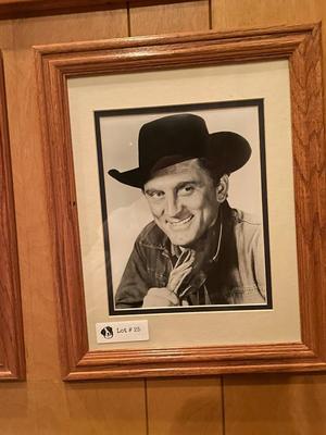 Vintage Framed Print - Kirk Douglas