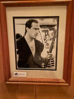 Vintage Framed Print - Steven Seagal
