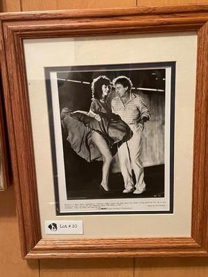 Vinatge Framed Print - Gene Wilder and Kelly LeBrock