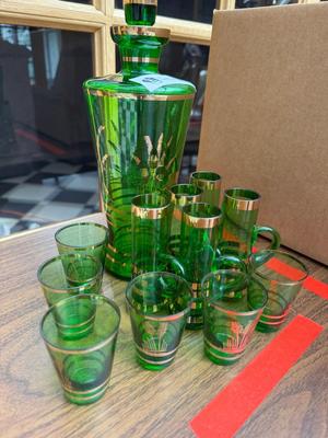 Vintage Bohemian Glass - Set of 12