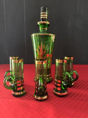 Vintage Bohemian Glass - Set of 12