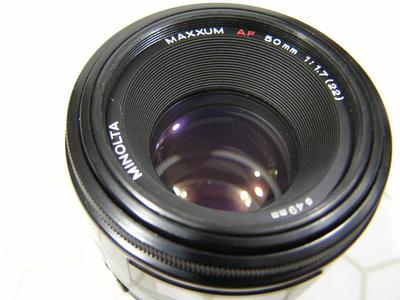 50mm AF (35mm) Minolta Maxxum ɑlpha & SONY ɑlpha digital “A” mount lens