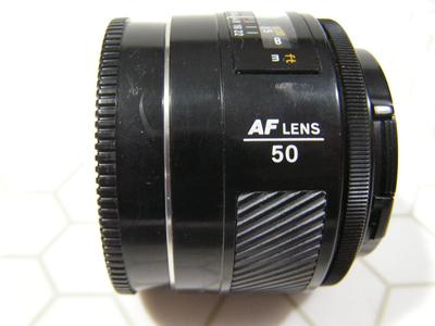 50mm AF (35mm) Minolta Maxxum ɑlpha & SONY ɑlpha digital “A” mount lens