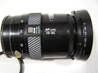 28-85mm (35mm) AF zoom lens, Minolta Maxxum ɑlpha & SONY ɑlpha “A”mount